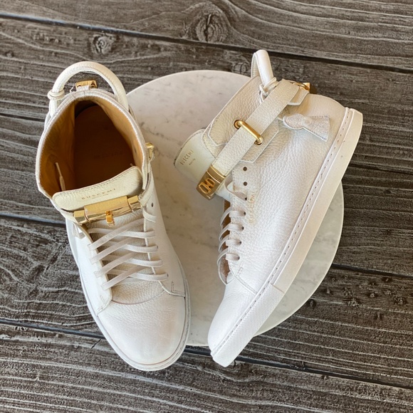 Men's Buscemi 100MM High Top Sneakers Italian Made